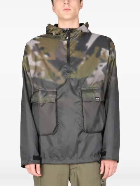 ArkAir camouflage-print half-zip jacket Grey A348AANFPMETALSPLINT
