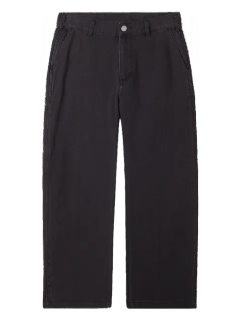 Obey faded-wash trousers Black 142010078BLACKFADEDWASH