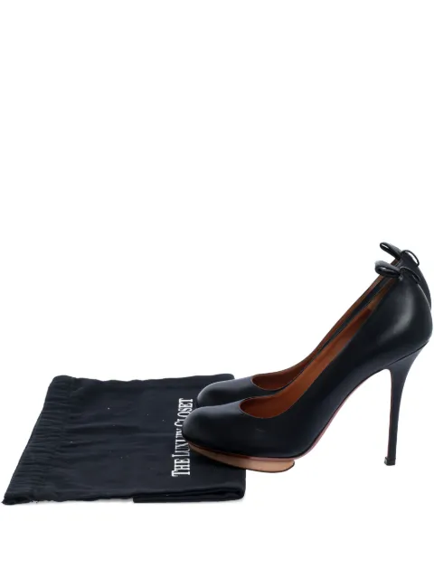 Lanvin Pre-Owned platform stiletto pumps Black 325844