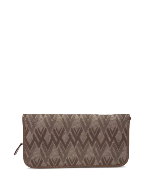 Valentino Garavani Pre-Owned 2023 colour-block wallet Neutrals 325488