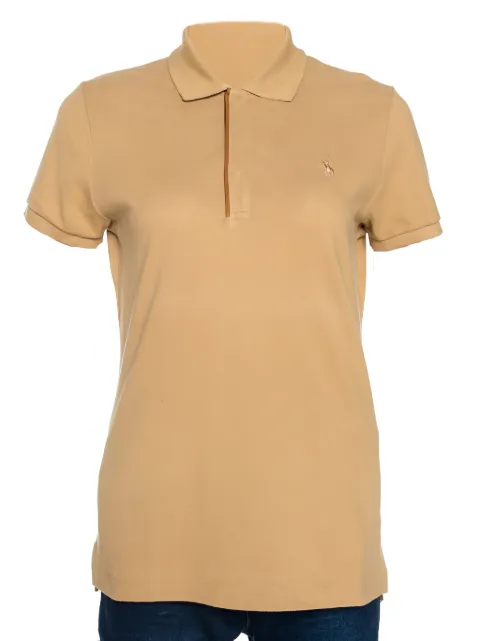 Polo Ralph Lauren Vintage Polo Pony-embroidered polo shirt Brown 272637
