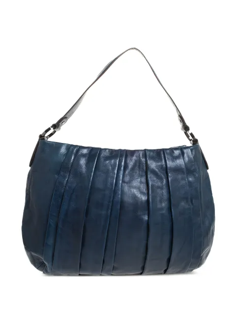 DKNY Vintage pre-owned pleated shoulder bag Blue 259118