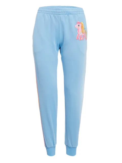 Moschino Pre-Owned sstriped joggers Blue 1129536