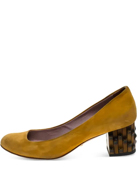 Gucci Pre-Owned Dahlia pumps Yellow 244215