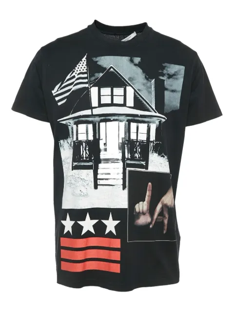 Givenchy Pre-Owned LA House T-shirt Black 1129271