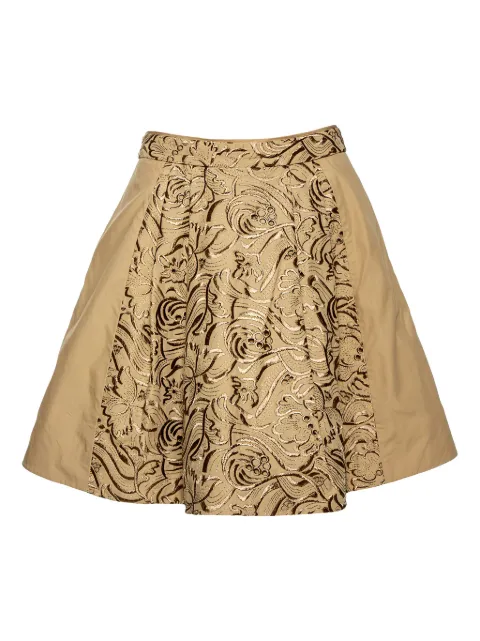 Roberto Cavalli Vintage pre-owned pleated skirt Neutrals 348305
