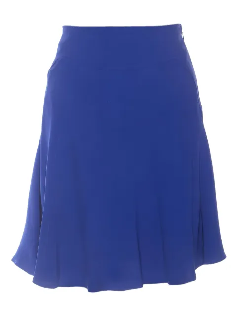 Elie Saab pre-owned flared skirt Blue 255180
