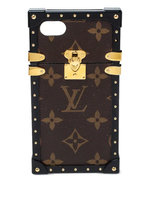 Louis Vuitton Pre-Owned Eye Trun iPhone 7 case Brown 334025