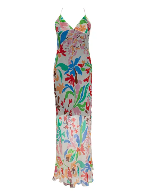 Missoni Pre-Owned floral-print maxi dress Green 327444