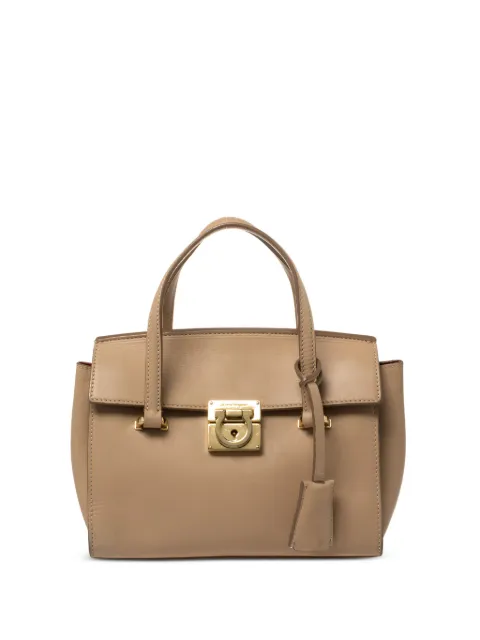 Ferragamo Pre-Owned Mara tote bag Neutrals 384914