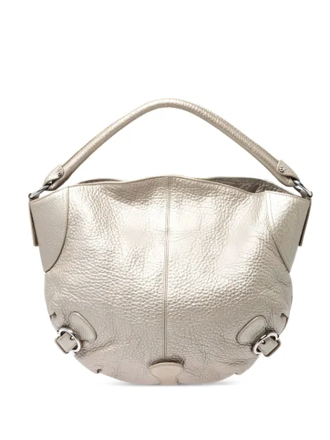 Ferragamo Pre-Owned 2024 metallic shoulder bag Gold 252571