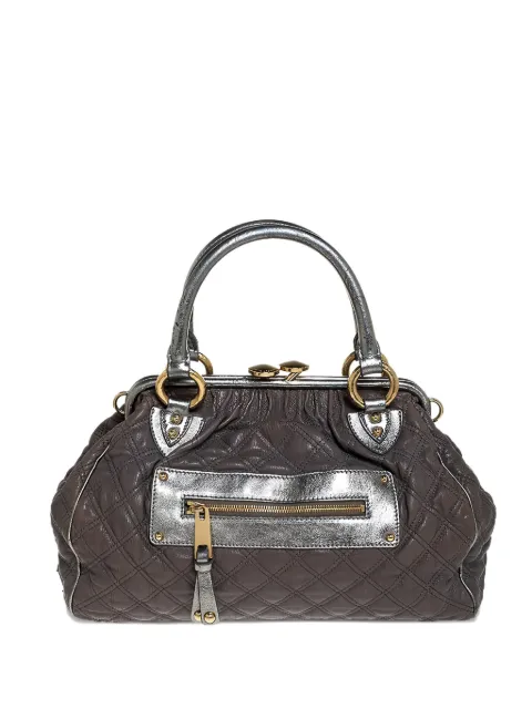 Marc Jacobs Vintage Pre-owned quilted leather tote bag Grey 252405