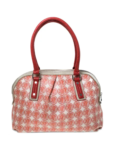 DKNY Vintage pre-owned Dome satchel bag Red 232056
