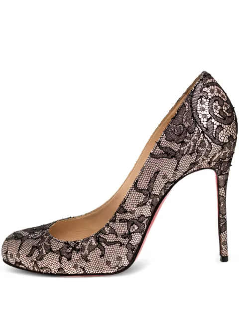 Christian Louboutin Pre-Owned 110mm Follies pumps Black 316328