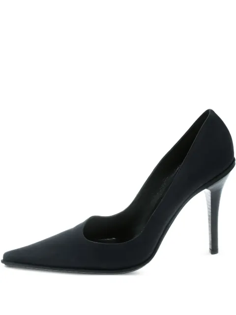 Casadei Vintage pointed-toe stiletto pumps Black 178194