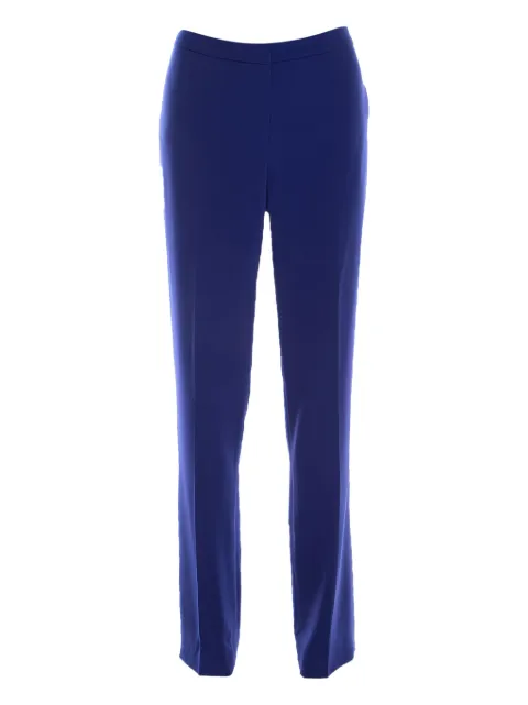 Escada Pre-Owned Tovah trousers Blue 201226