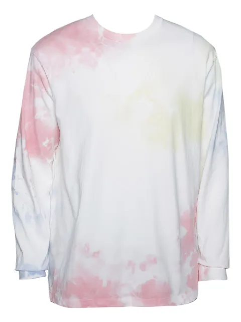 John Elliott tie-dye cotton T-shirt White 292393