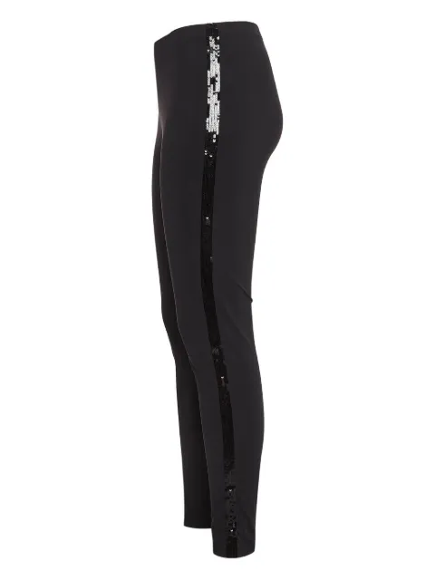 Roberto Cavalli Vintage sequin-embellished trousers Black 1009566