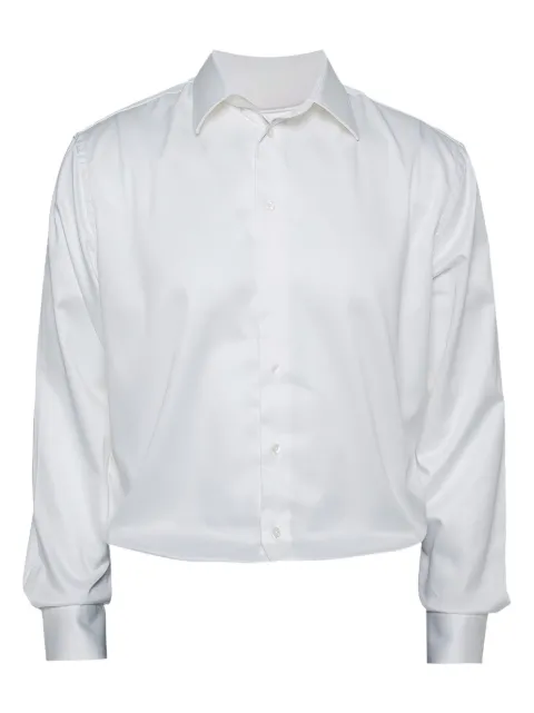 Armani Vintage button-up long-sleeve shirt White 415160