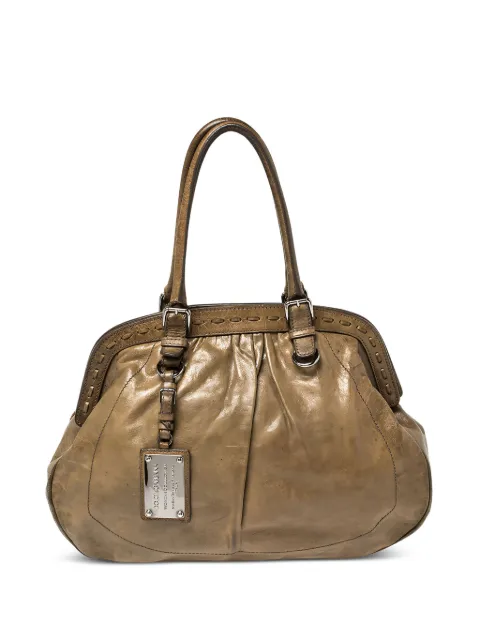Dolce & Gabbana Pre-Owned Miss Romantique satchel bag Brown 389353