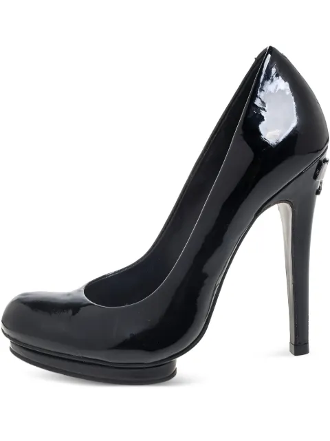 Tory Burch 2024 120mm leather pumps Black 386936