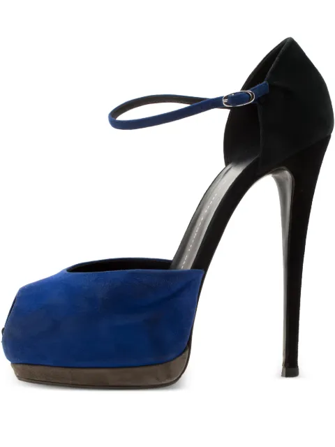 Giuseppe Zanotti Vintage pre-owned 150mm platform sandals Blue 197268