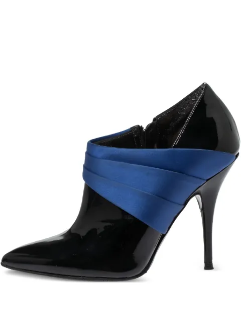 Casadei Vintage pre-owned 100mm leather pumps Black 316273