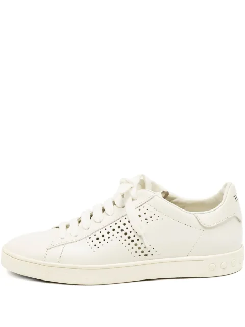 Tod's Vintage 2024 perforated leather sneakers White 1117255