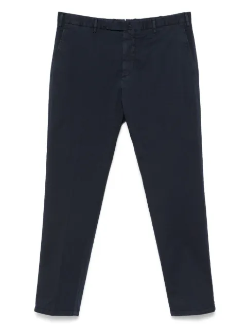 Dell'oglio pressed-crease chino trousers Blue COLONNADSE3772