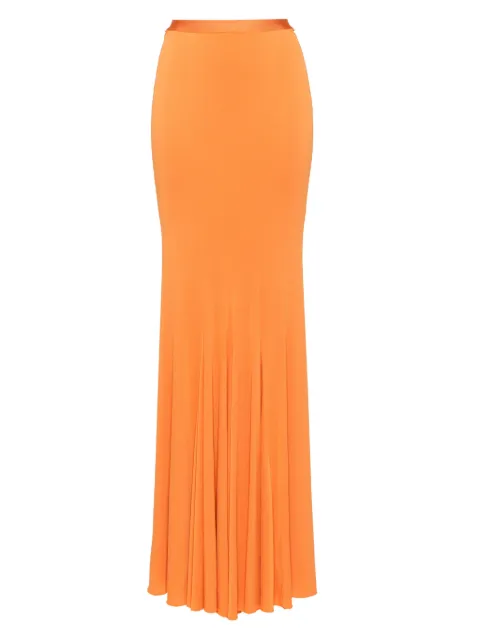 Herve L. Leroux fishtail skirt Orange PORTOFINOM