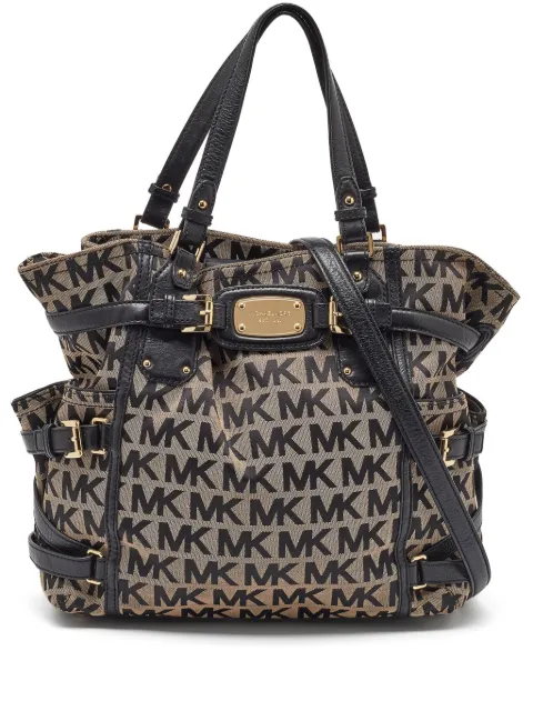 Michael Kors Vintage monogram-pattern tote bag Neutrals 1106548
