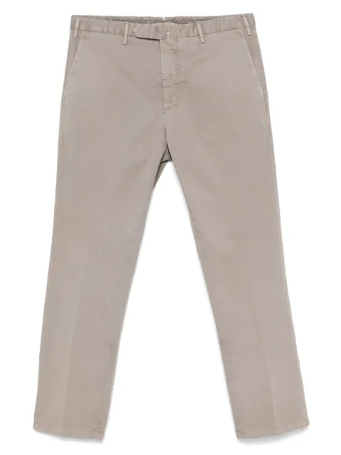 Dell'oglio pressed-crease chino trousers Grey COLONNADSE3772