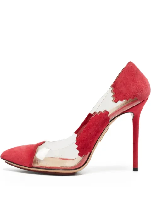 Charlotte Olympia pre-owned 105mm Montana stiletto pumps Red 1100104