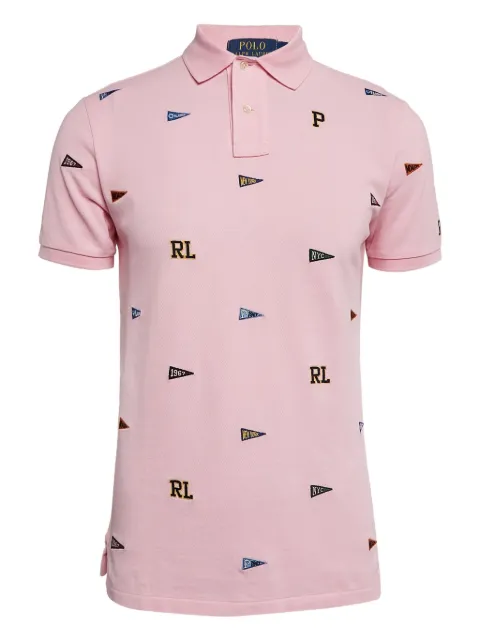 Polo Ralph Lauren Vintage embroidered polo shirt Pink 1086177