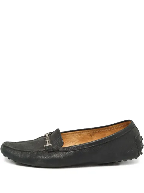 Tod's Vintage pre-owned horsebit-detail loafers Black 932330