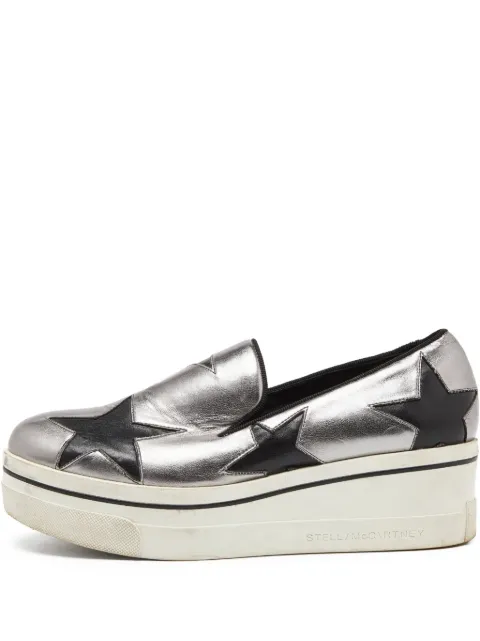 Stella McCartney Pre-Owned Binx Star slip-on sneakers Grey 918319