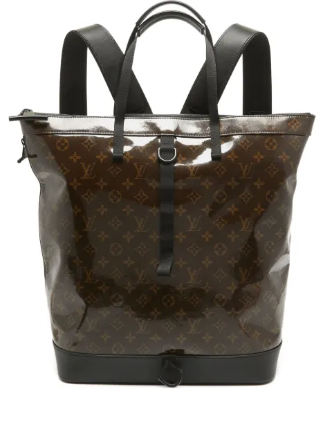 Louis Vuitton Pre-Owned monogram glaze backpack Brown 917646