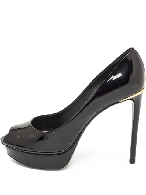 Louis Vuitton Pre-Owned 130mm Eyeline pumps Black 918317