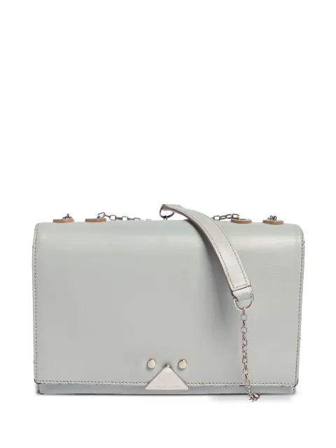 Emporio Armani Pre-Owned boxy flap shoulder bag Grey 472691
