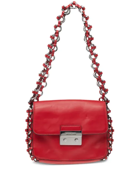 Michael Kors Vintage pre-owned Piper leather shoulder bag Red 517029