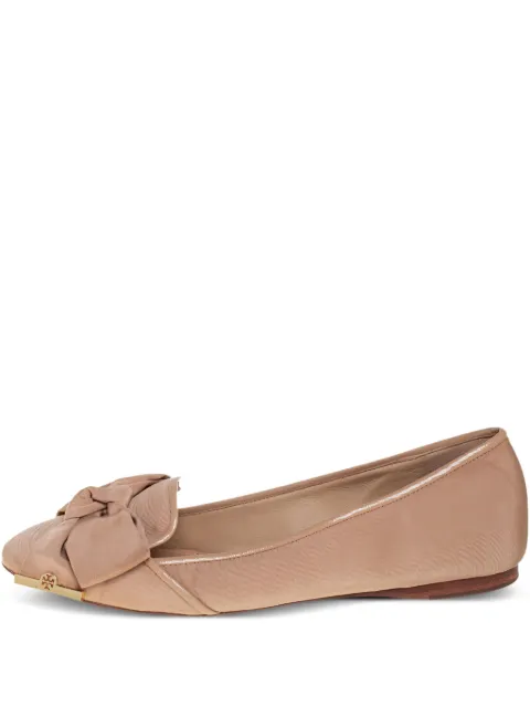 Tory Burch bow-detail flats Neutrals 457156