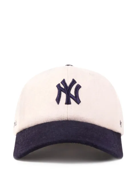 Sporty & Rich logo-embroidered baseball cap Neutrals AC060610675WH63