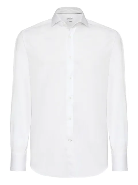 Brunello Cucinelli cotton shirt White MBUC40028C159