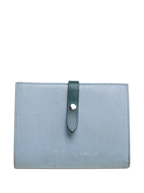 Celine Pre-Owned leather wallet Blue 347281