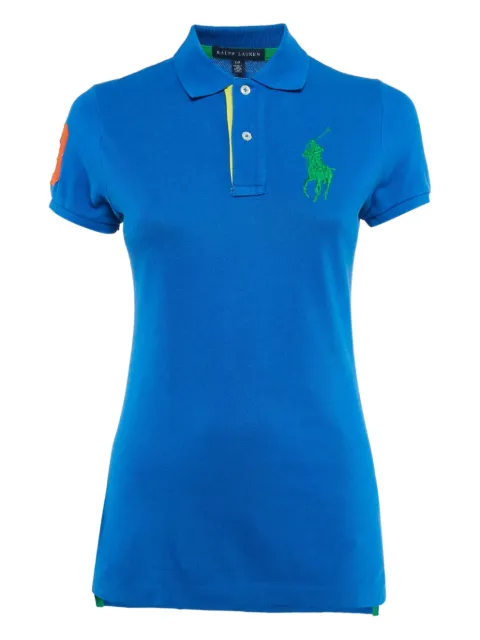 Polo Ralph Lauren Vintage logo-embroidered polo shirt Blue 1124031