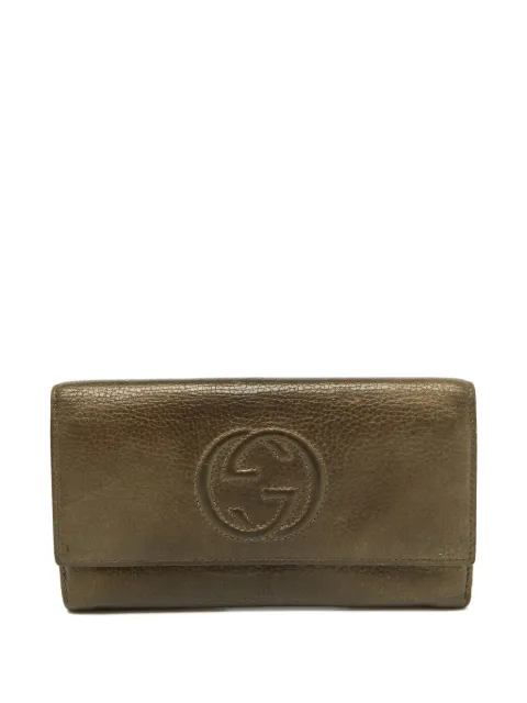 Gucci Pre-Owned 2023 Soho wallet Brown 1104972