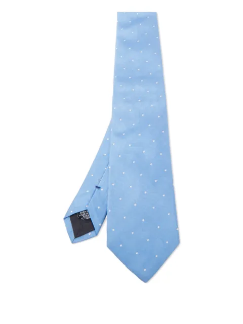 BOSS 2024 silk tie Blue 1089019