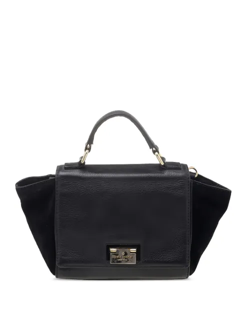 Kate Spade Magnolia Park leather suede bag Black 531532