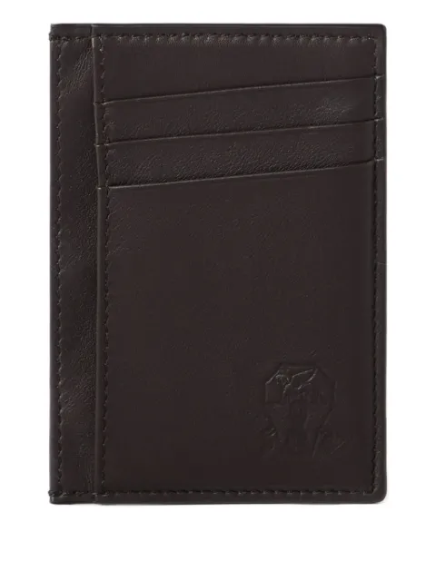Brunello Cucinelli leather card holder Brown MWZNBU435C8034