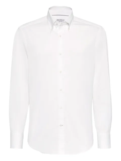 Brunello Cucinelli cotton shirt White MBUC41716C159